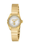 ROBERTO CAVALLI Mini Crystals Gold Stainless Steel Bracelet