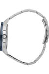 TRUSSARDI Τ-Hawk Dual Time Silver Metallic Bracelet