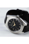 TRUSSARDI Brink Black Leather Strap