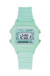 TEKDAY Chronograph Light Green Silicone Strap