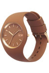 ICE WATCH Glam Brushed Brown Silicone Strap (M)