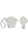 VERSACE Medusa Pop White Rubber Strap