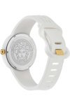 VERSACE Medusa Pop White Rubber Strap