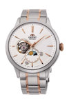 ORIENT Classic Sun and Moon Automatic Silver Stainless Steel Bracelet