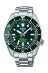 SEIKO Prospex Marine Green Divers Automatic GMT Silver Stainless Steel Bracelet