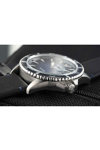 Emporio ARMANI Diver Black Leather Strap