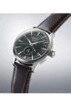 SEIKO Presage Midnight Mockingbird Automatic Brown Leather Strap