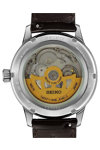 SEIKO Presage Midnight Mockingbird Automatic Brown Leather Strap