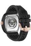 PHILIPP PLEIN The Skeleton Automatic Black Rubber Strap