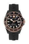 PHILIPP PLEIN GMT-I Challenger Black Rubber Strap