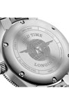 LONGINES Spirit Zulu Time Automatic GMT Silver Stainless Steel Bracelet