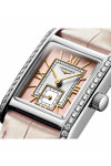 LONGINES Mini DolceVita Diamonds Pink Leather Strap