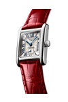 LONGINES Mini DolceVita Red Leather Strap