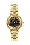 VERSACE Greca Flourish Gold Stainless Steel Bracelet