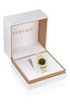 VERSACE Greca Flourish Gold Stainless Steel Bracelet