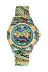 VERSACE Icon Active Chronograph Multicolor Rubber Strap