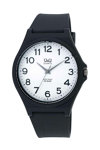 Q&Q Watch Black Plastic Strap