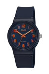 Q&Q Watch Blue Plastic Strap