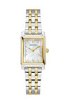 BULOVA Sutton Diamonds Two Tone Stainless Steel Bracelet