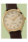 TIMEX Easy Reader Brown Leather Strap