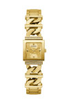 GUESS Runaway Crystals Gold Stainless Steel Bracelet