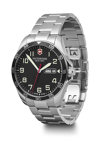 VICTORINOX FieldForce Silver Stainless Steel Bracelet