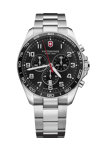 VICTORINOX FieldForce Classic Chronograph Silver Stainless Steel Bracelet