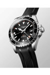 LONGINES HydroConquest Automatic Dual Time Black Rubber Strap