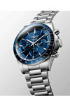 LONGINES Conquest Automatic Chronograph Silver Stainless Steel Bracelet