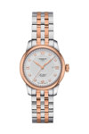 TISSOT T-Classic Le Locle Diamonds Automatic Two Tone Stainless Steel Bracelet