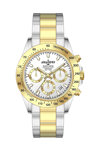 AQUADIVER Velocity Master Chronograph Two Tone Stainless Steel Bracelet