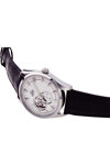 ORIENT Classic Semi Skeleton Automatic Black Leather Strap