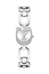 GUESS Gia Crystals Silver Stainless Steel Bracelet