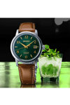 SEIKO Presage Cocktail Time Mojito Automatic Brown Leather Strap