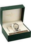 LUCIEN ROCHAT Montreux Chronograph Silver Stainless Steel Bracelet Gift Set