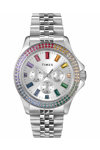 TIMEX Kaia Crystals Silver Stainless Steel Bracelet