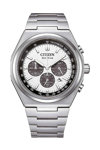 CITIZEN Eco-Drive Chronograph Silver Titanium Bracelet