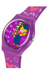 SWATCH Simpsons Class Act Multicolor Silicone Strap