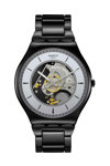 SWATCH Skin Irony Train The Hands Black Stainless Steel Bracelet