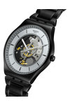 SWATCH Skin Irony Train The Hands Black Stainless Steel Bracelet