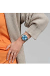 SWATCH Irony That'S So Peachy Chronograph Silver Stainless Steel Bracelet