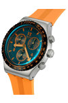 SWATCH Irony Tangerine Tiger Chronograph Orange Rubber Strap