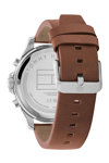 TOMMY HILFIGER Sport Brown Leather Strap