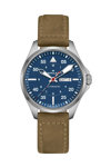 HAMILTON Khaki Aviation Pilot Air Glaciers Automatic Blue Fabric Strap Special Edition