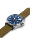 HAMILTON Khaki Aviation Pilot Air Glaciers Automatic Blue Fabric Strap Special Edition