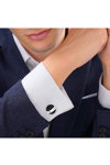 CERRUTI Genovese Stainless Steel Cufflinks