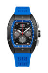 CERRUTI Ovaro Chronograph Blue Silicone Strap