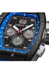 CERRUTI Ovaro Chronograph Blue Silicone Strap