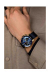 RADO Captain Cook Automatic Chronograph Two Tone Fabric Strap Gift Set (R32146208)