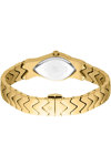 ROBERTO CAVALLI Snake Core Crystals Gold Stainless Steel Bracelet